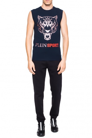 Tiger head tank top, zdjęcie 2 Tiger head tank top od Plein Sport